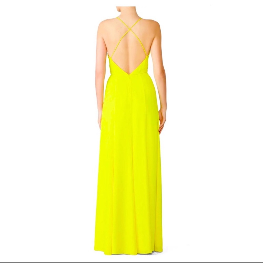 Jay Godfrey Bright Yellow Gown!